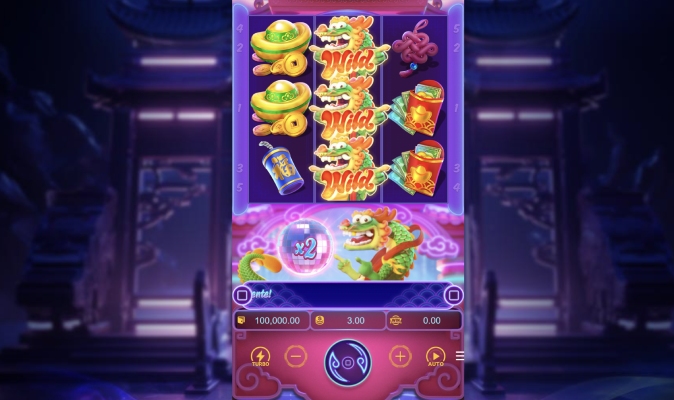 Imagem com o jogo Fortune Dragon da Pagbet