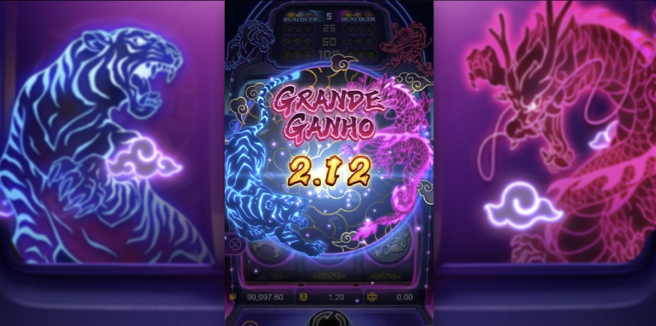 Grande ganho no Dragon Tiger Luck Pagbet